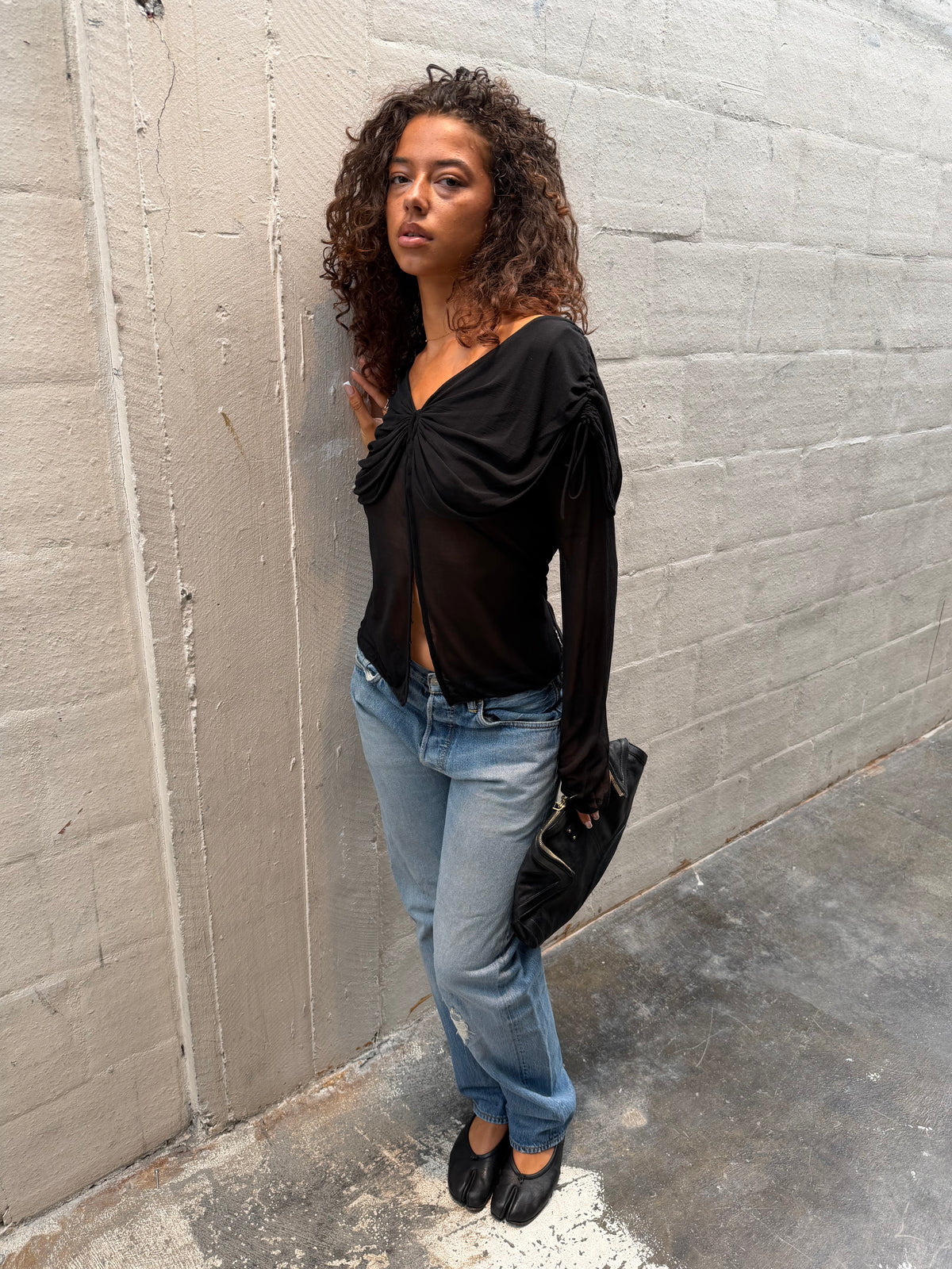 Armani Mesh Top