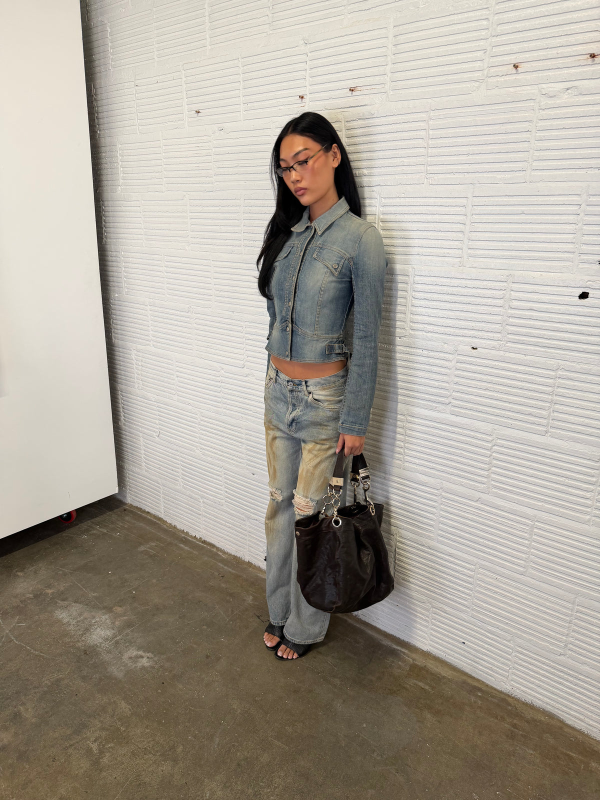 Denim Corset Jacket
