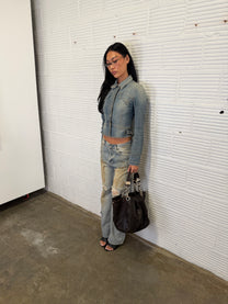 Denim Corset Jacket