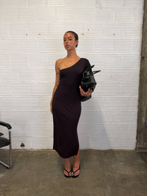Asymmetric Maxi Dress