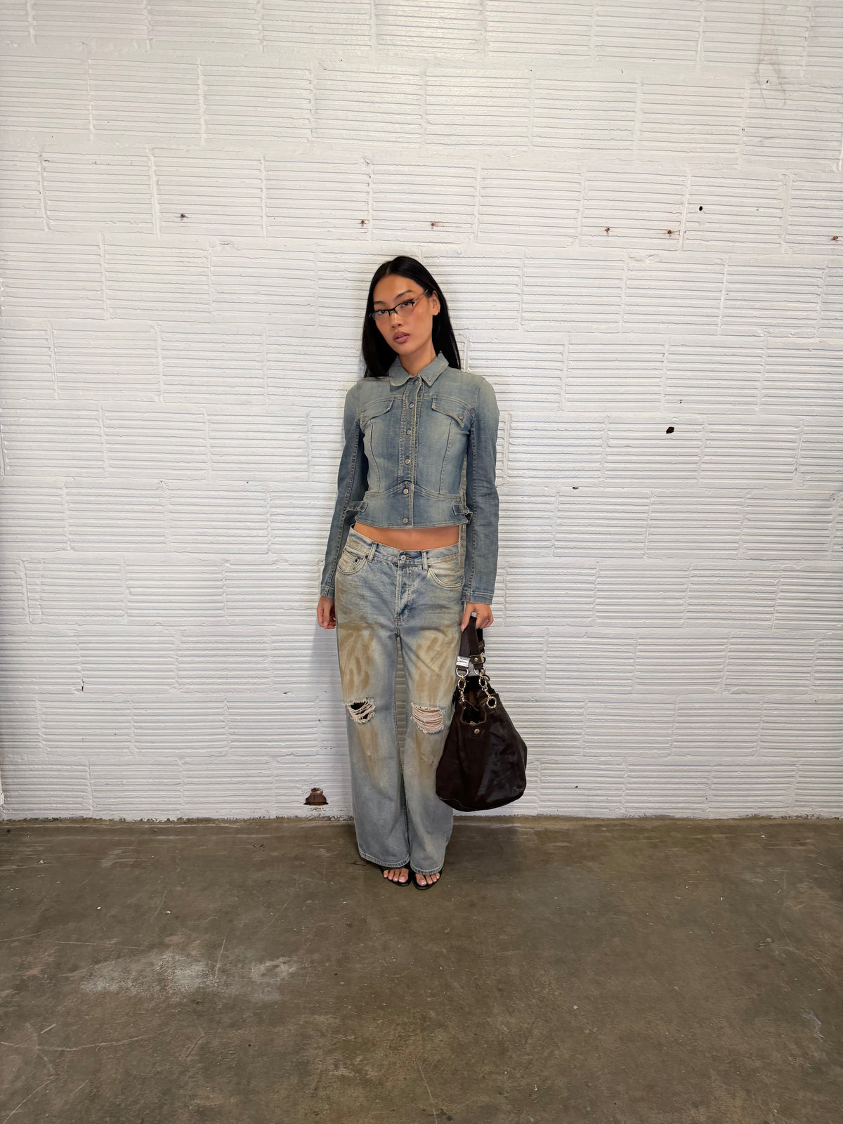 Denim Corset Jacket