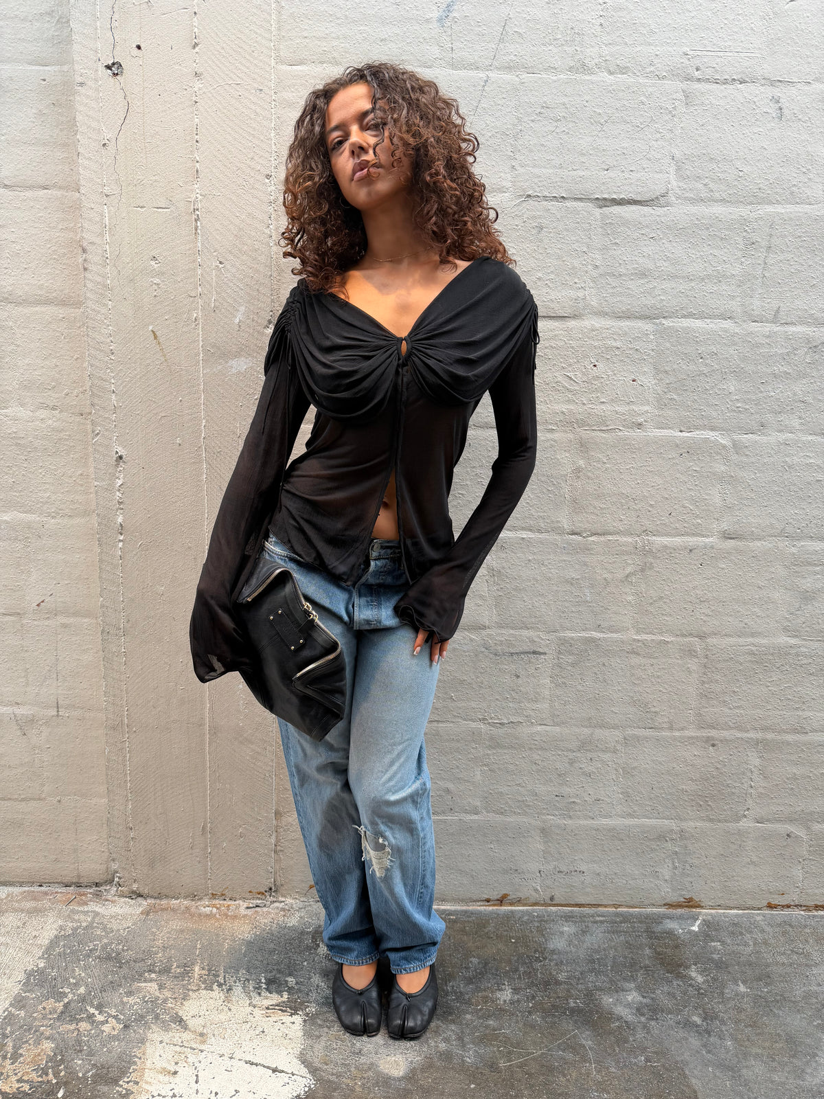 Armani Mesh Top