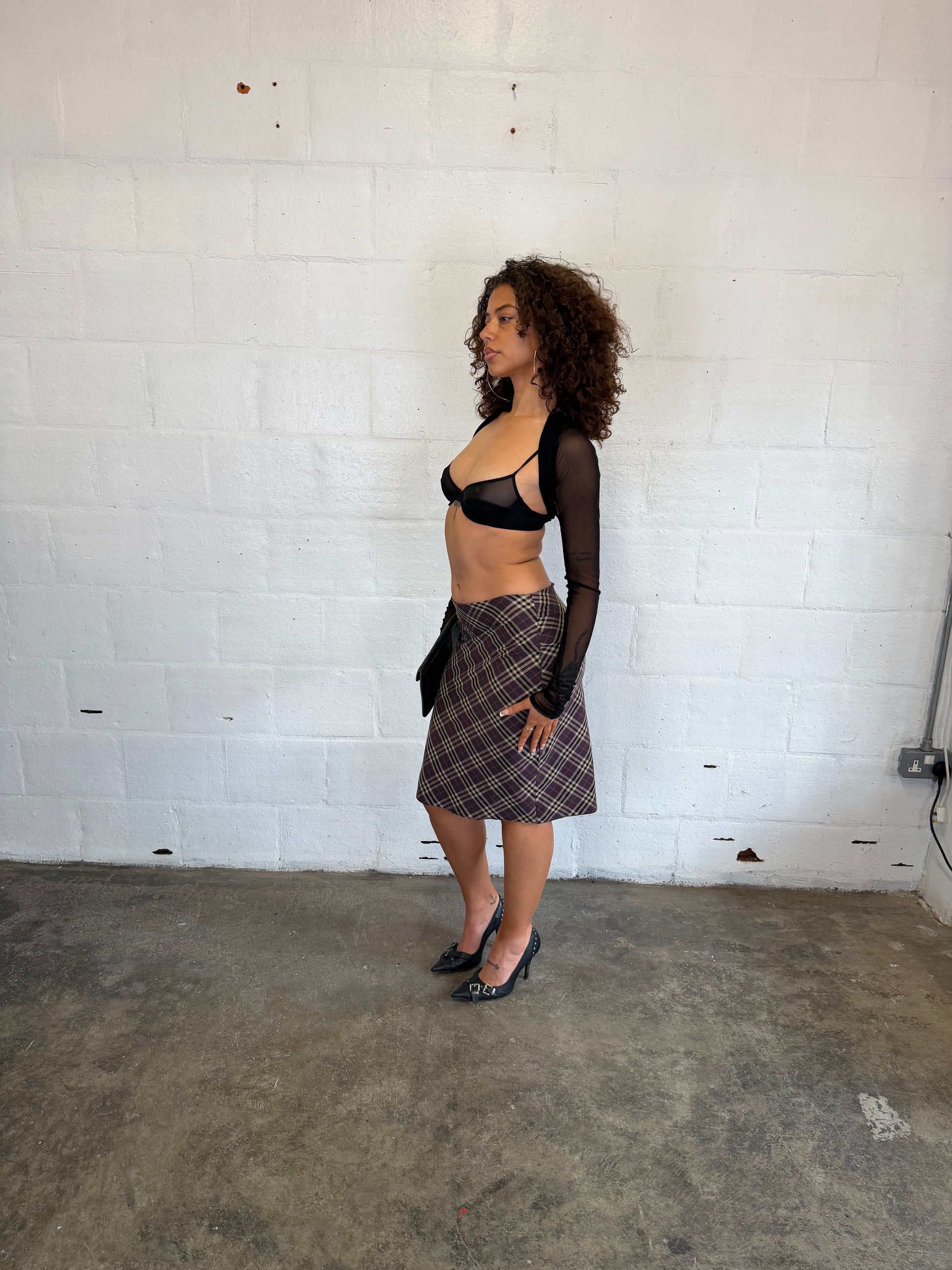 Plaid Skirt