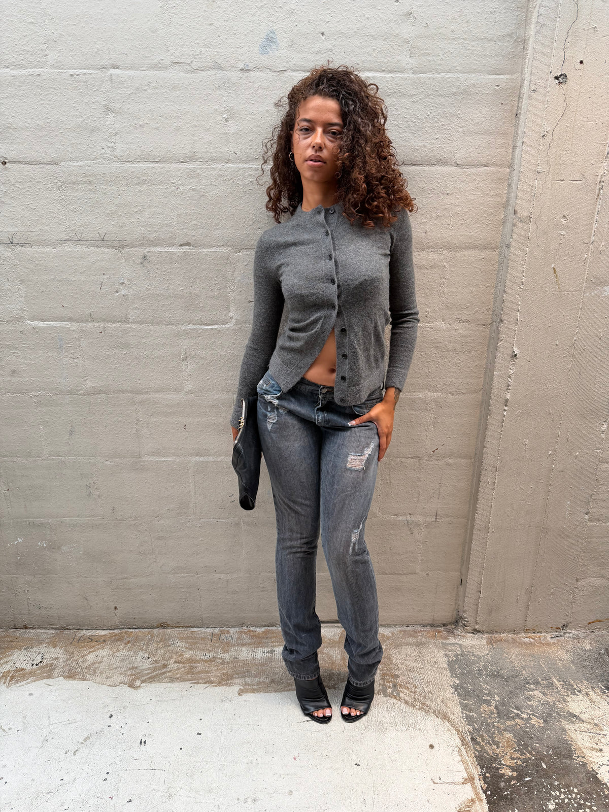 Ann Demeulemeester Alpaca Cardigan
