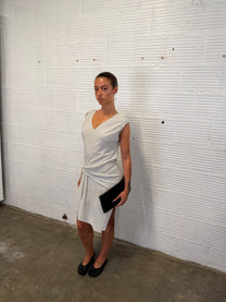 Slate Waterfall Dress