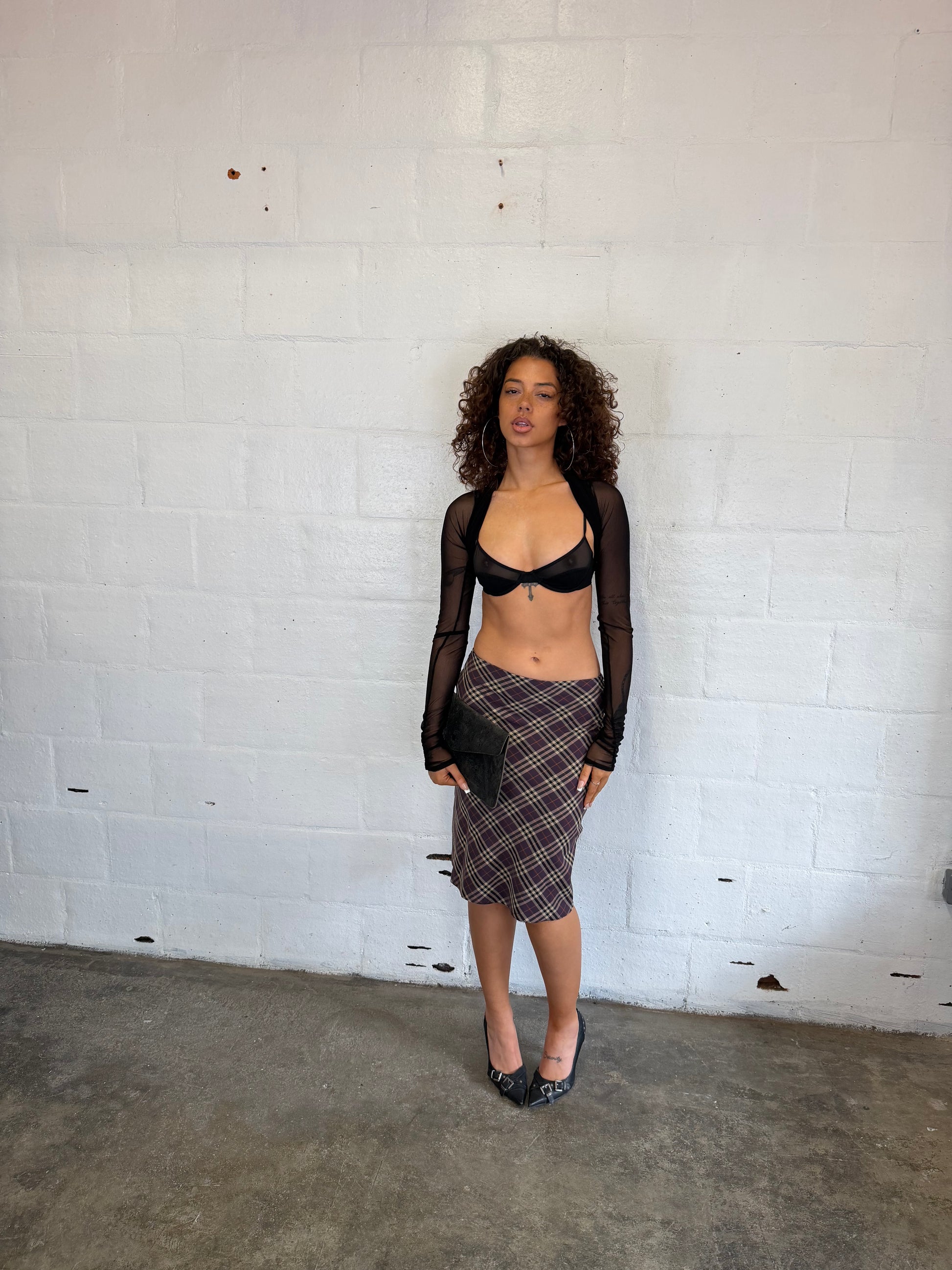 Plaid Skirt