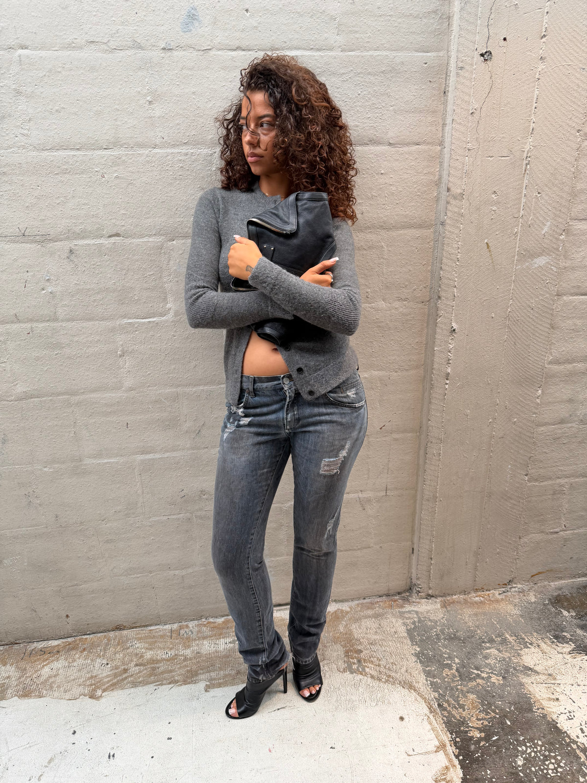 Ann Demeulemeester Alpaca Cardigan