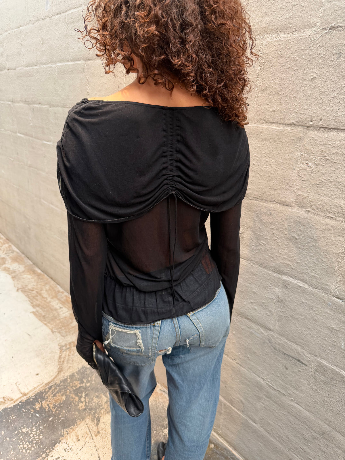 Armani Mesh Top