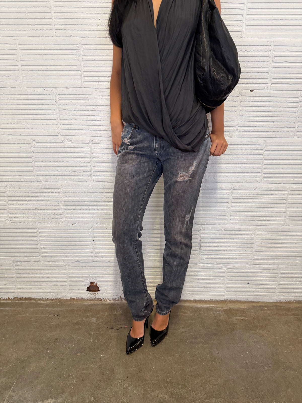 D&amp;G Washed Jeans