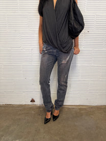 D&amp;G Washed Jeans