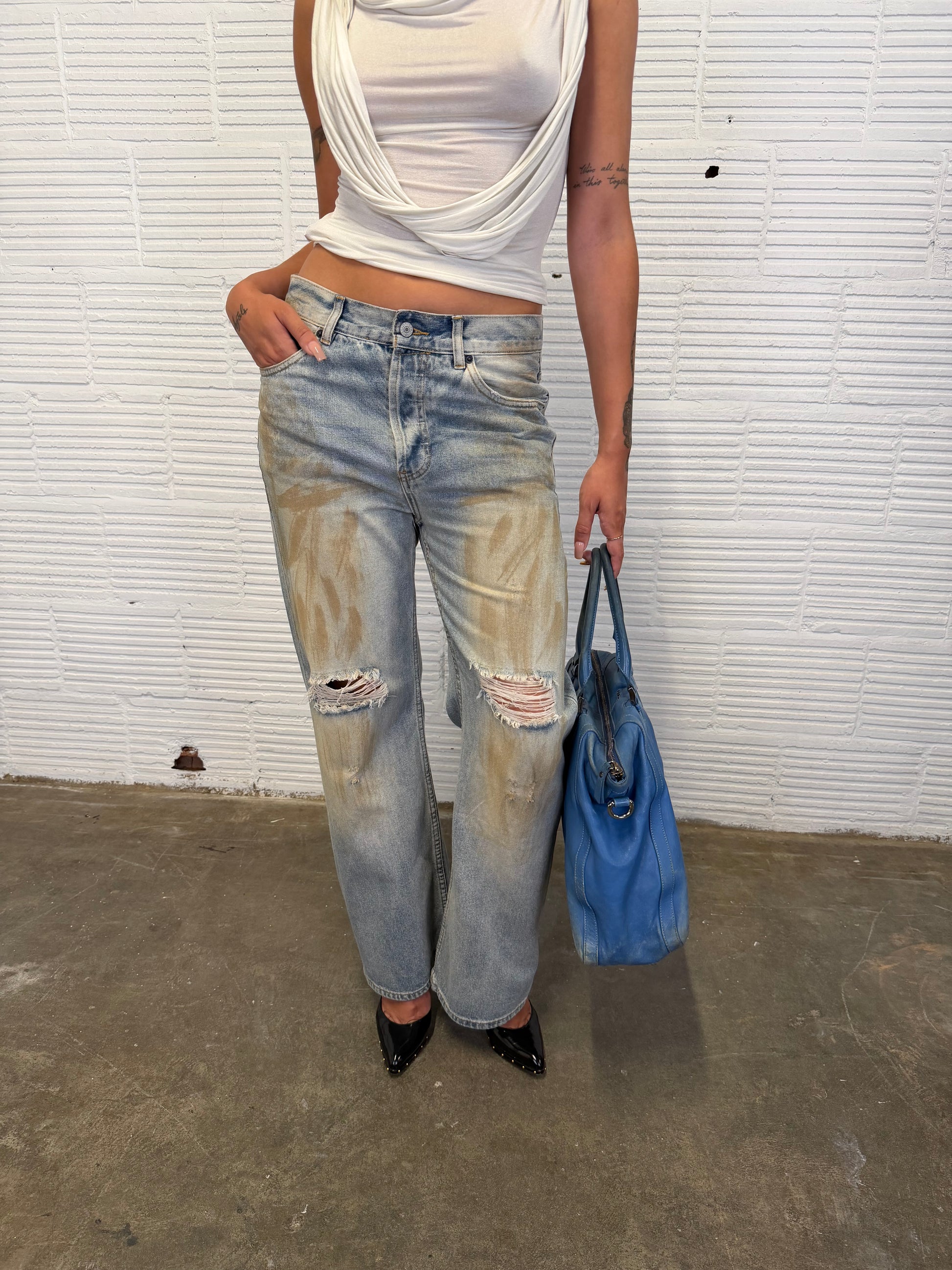 Acne Studios distressed jeans