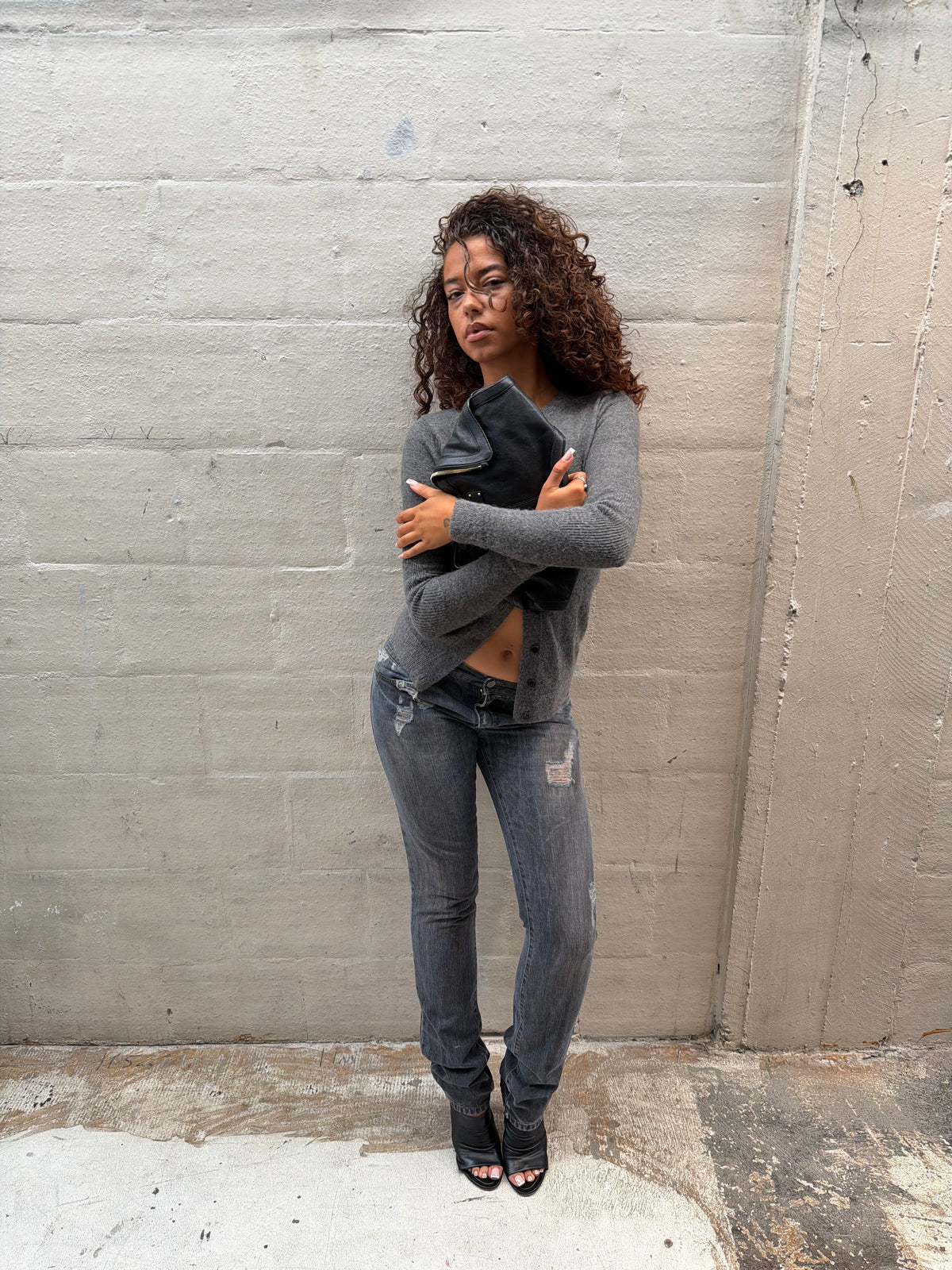 Ann Demeulemeester Alpaca Cardigan