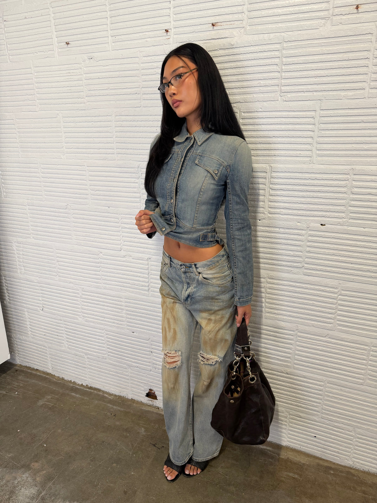 Denim Corset Jacket
