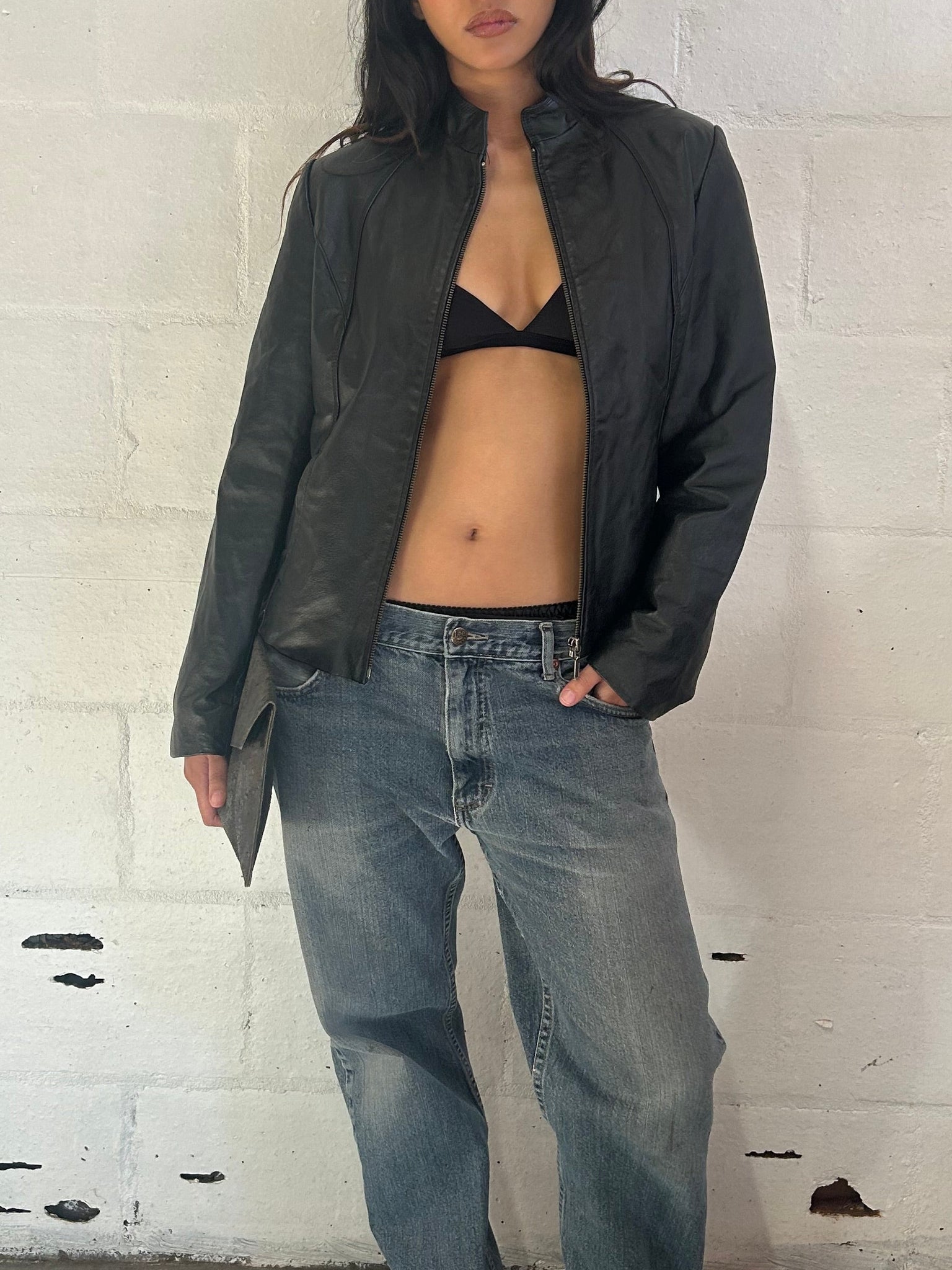 Tailored Leather Jacket