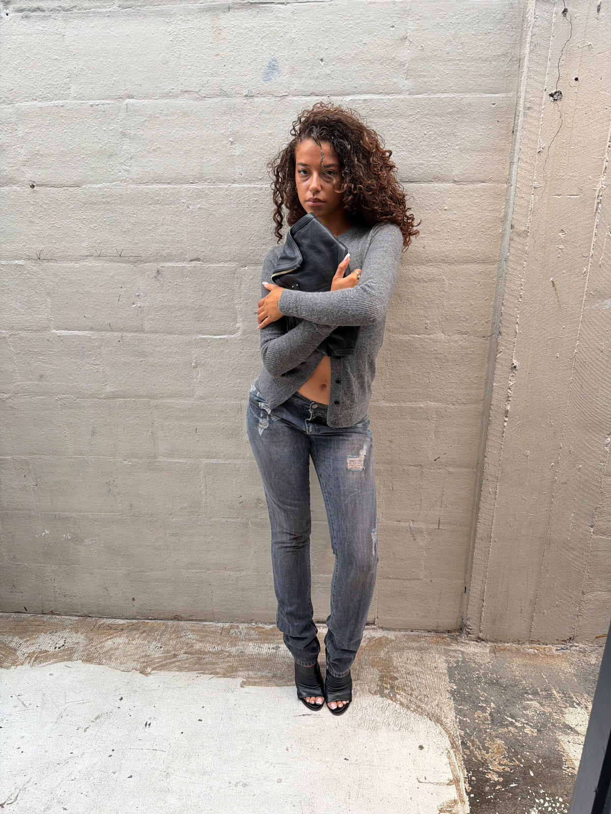Ann Demeulemeester Alpaca Cardigan
