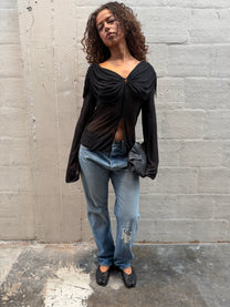 Armani Mesh Top