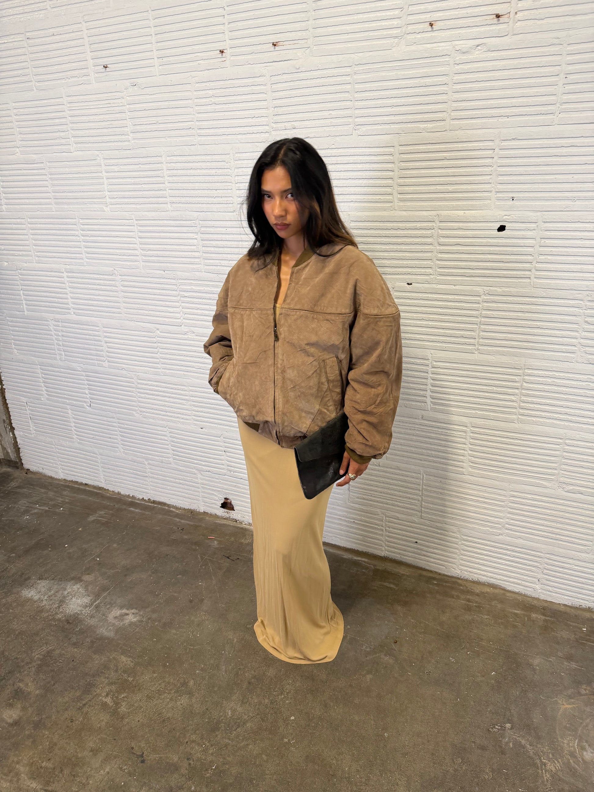 Suede Bomber