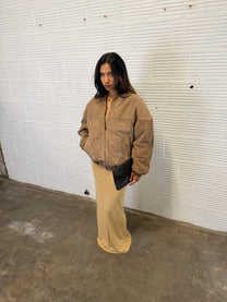 Suede Bomber