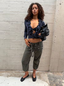Benneton Frilly Cardigan