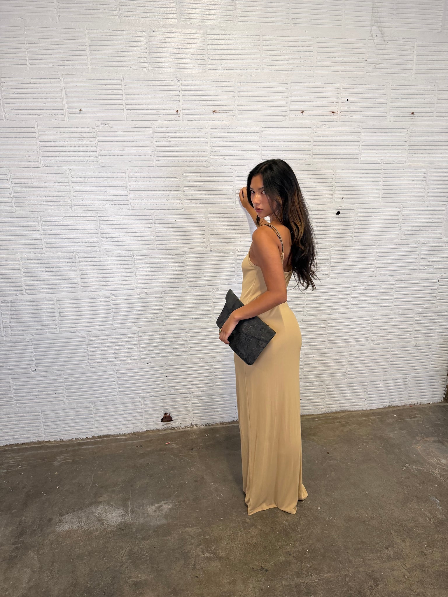 Naked maxi dress