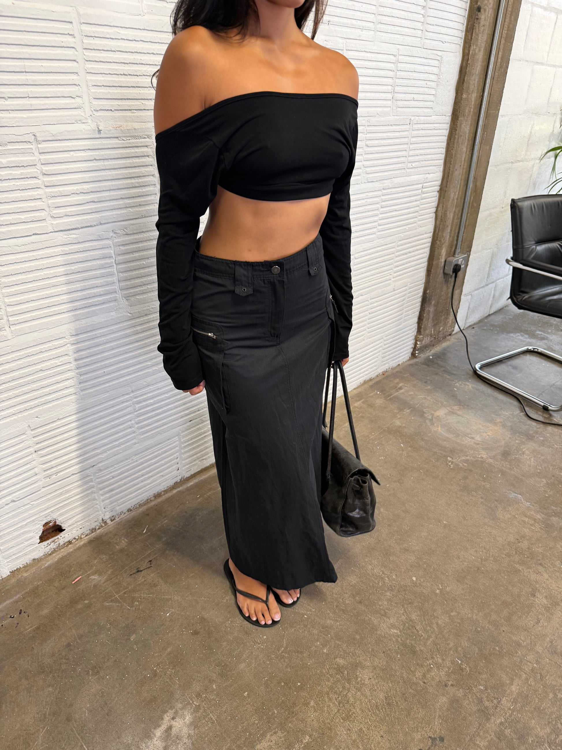 Cargo Maxi Skirt