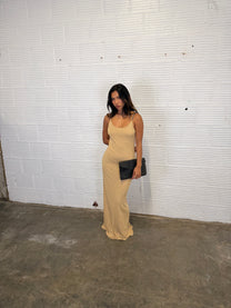 Naked maxi dress