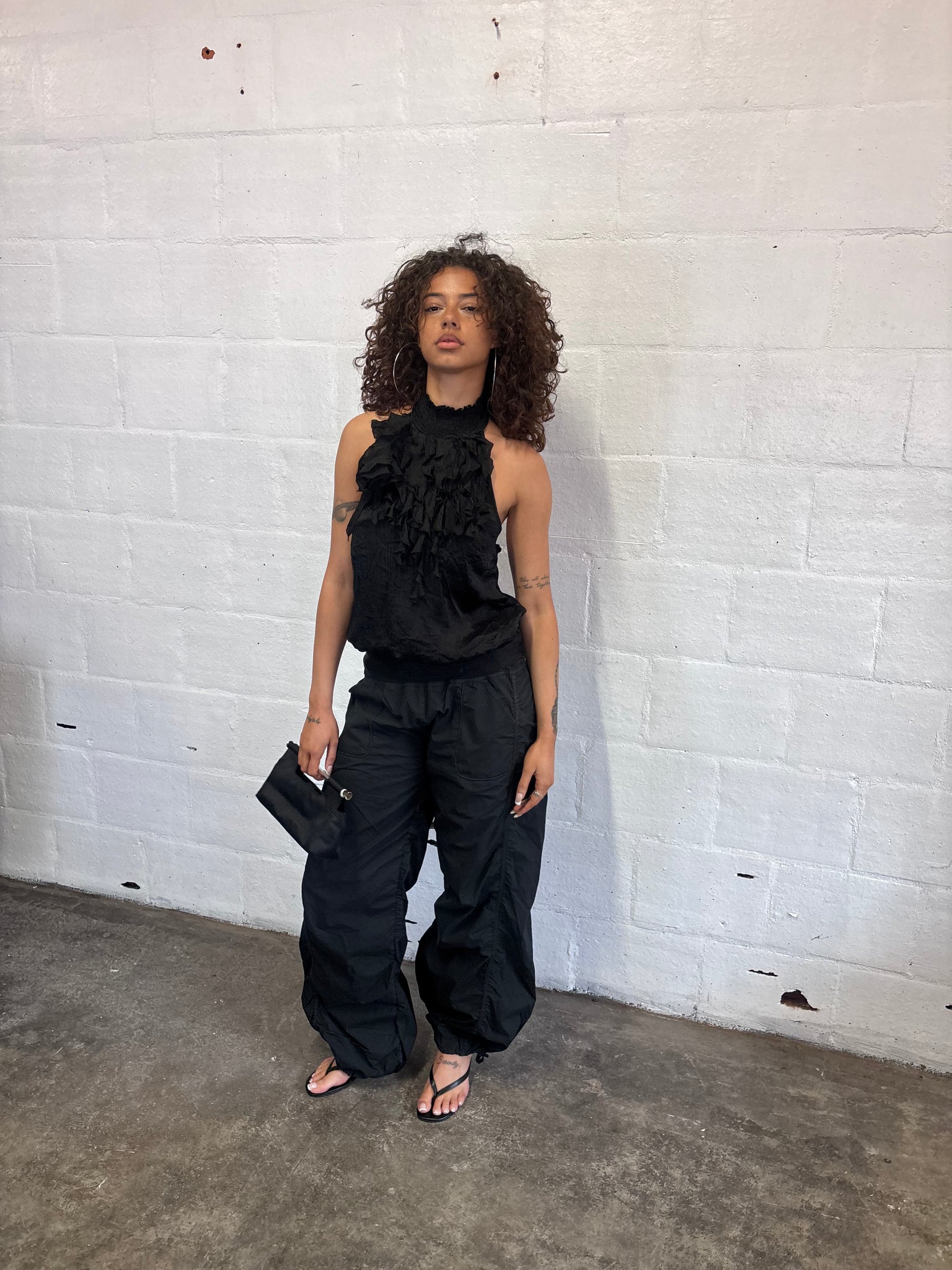 Wide leg Trousers