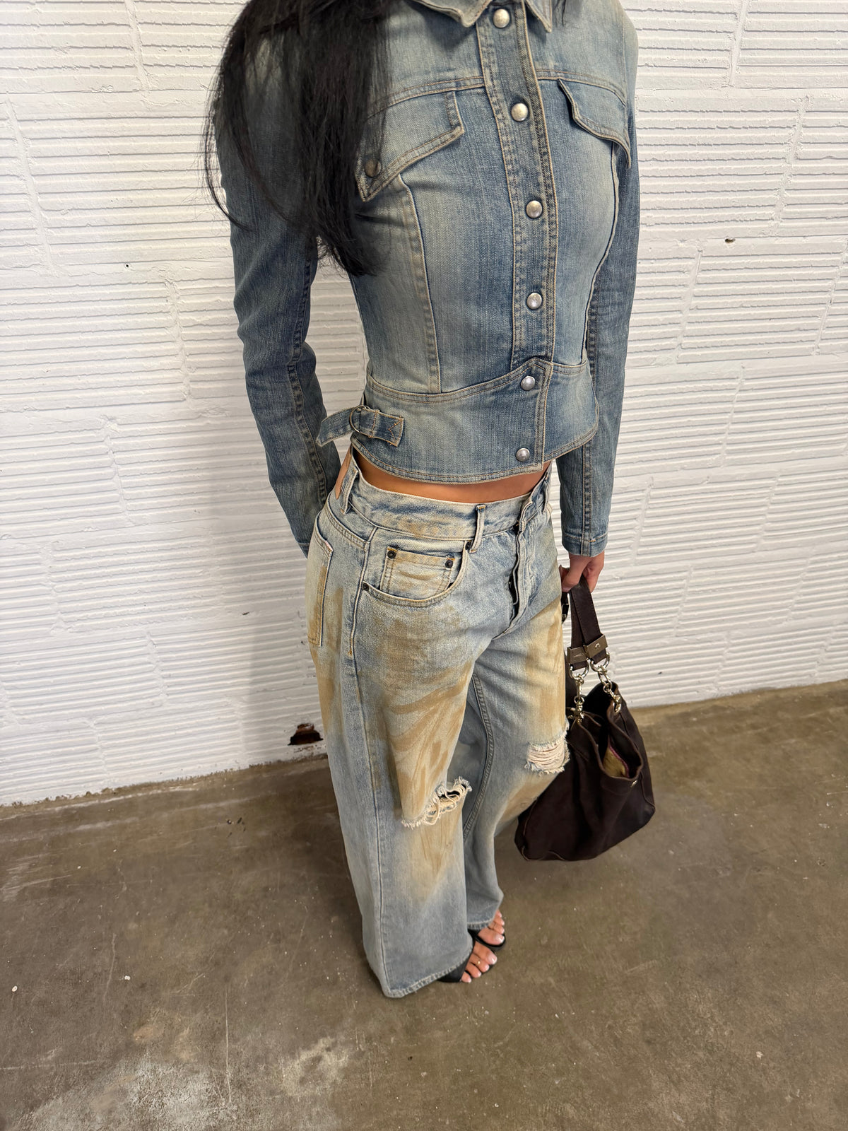 Denim Corset Jacket