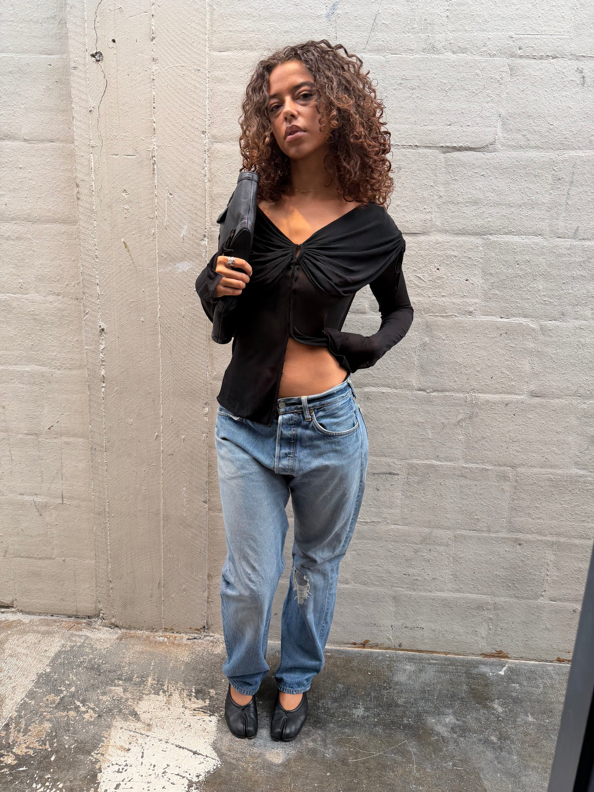 Armani Mesh Top