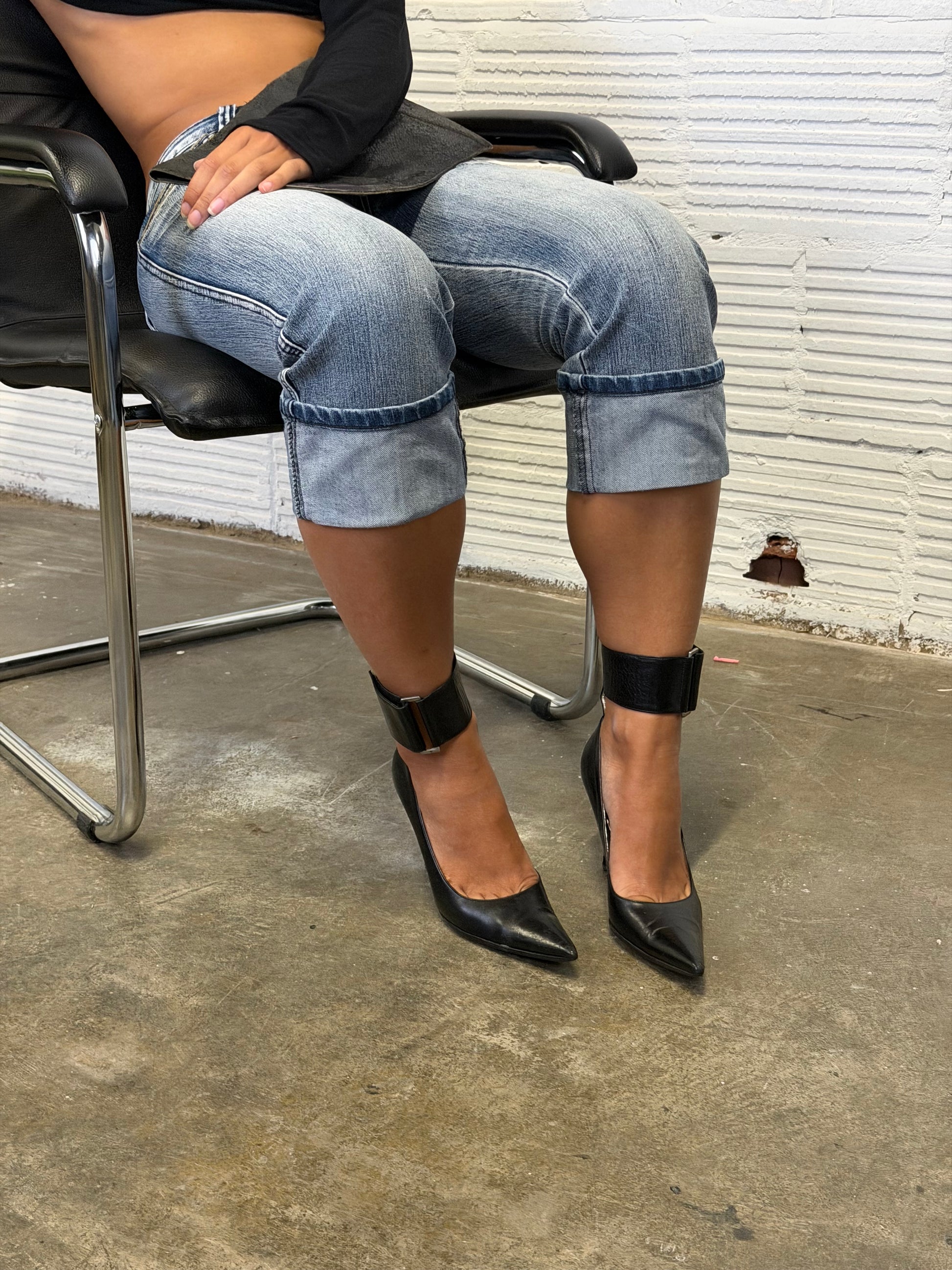 Dolce &amp; Gabbana Ankle Strap Heel