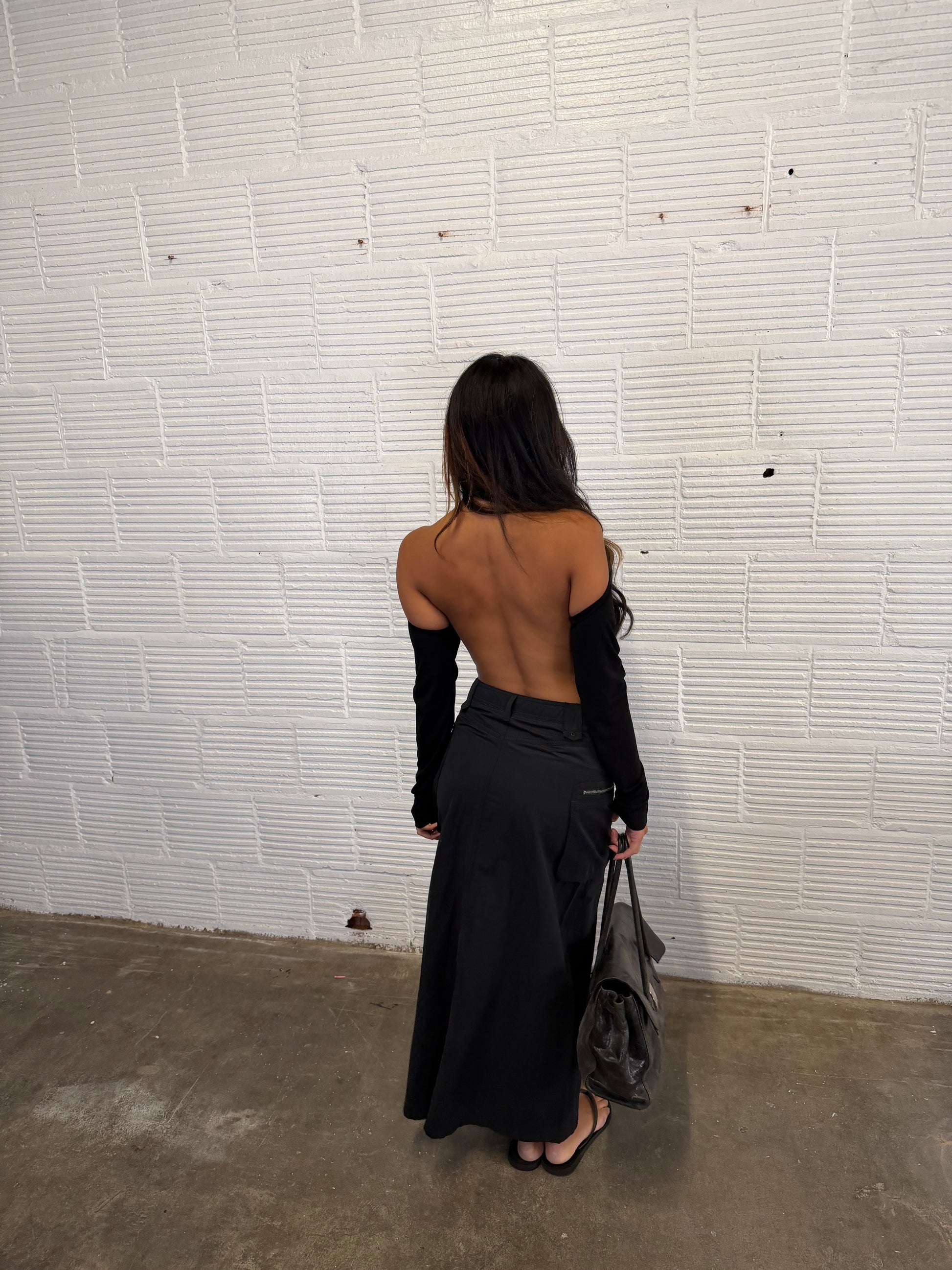 Cargo Maxi Skirt
