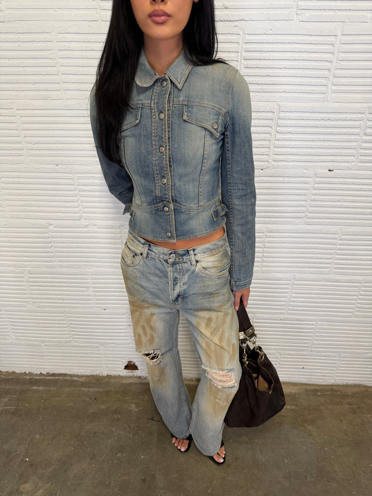 Denim Corset Jacket
