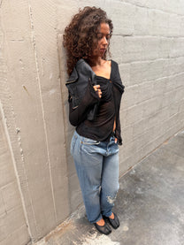 Evisu Distressed Jeans