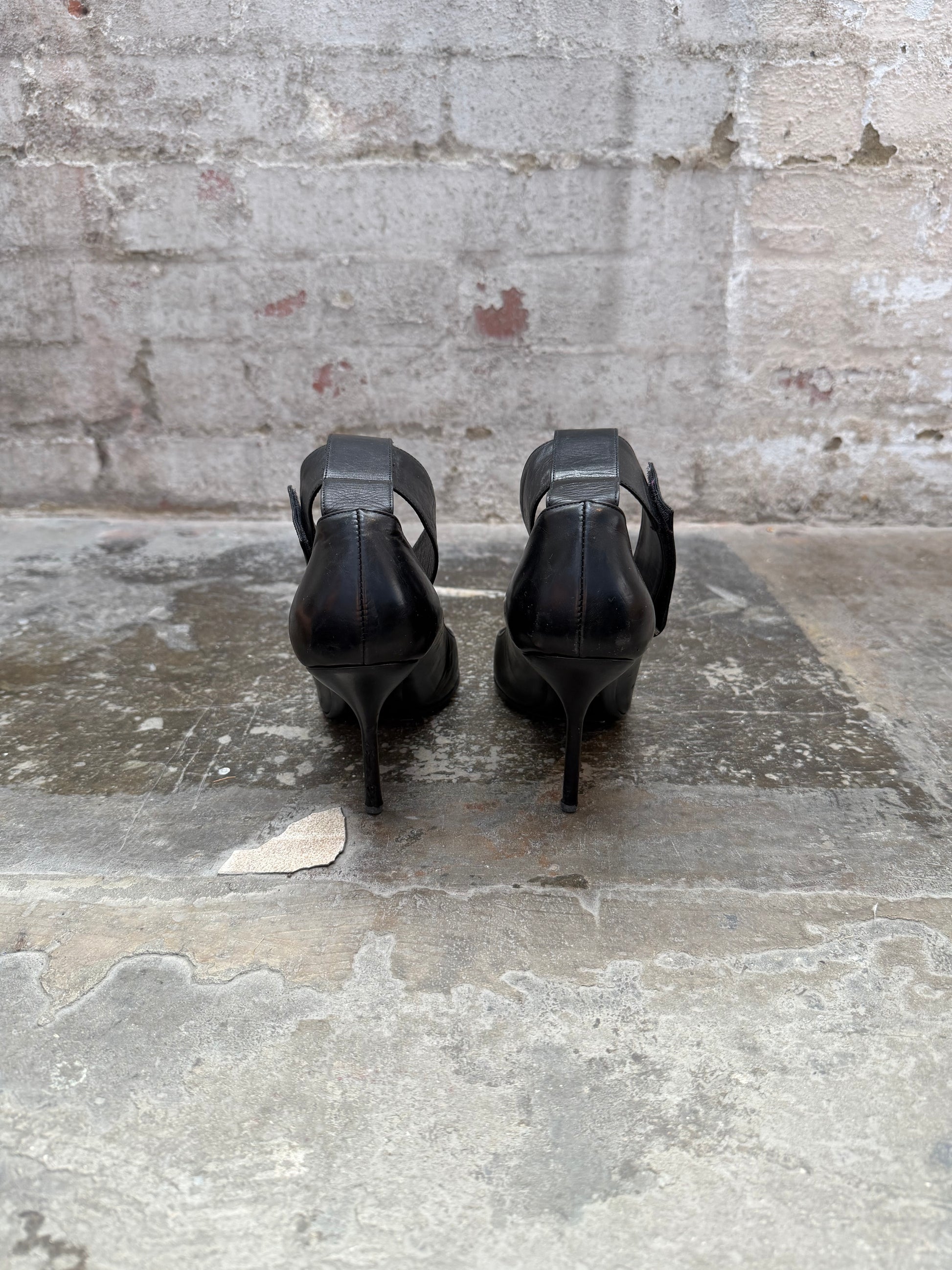 Dolce &amp; Gabbana Ankle Strap Heel