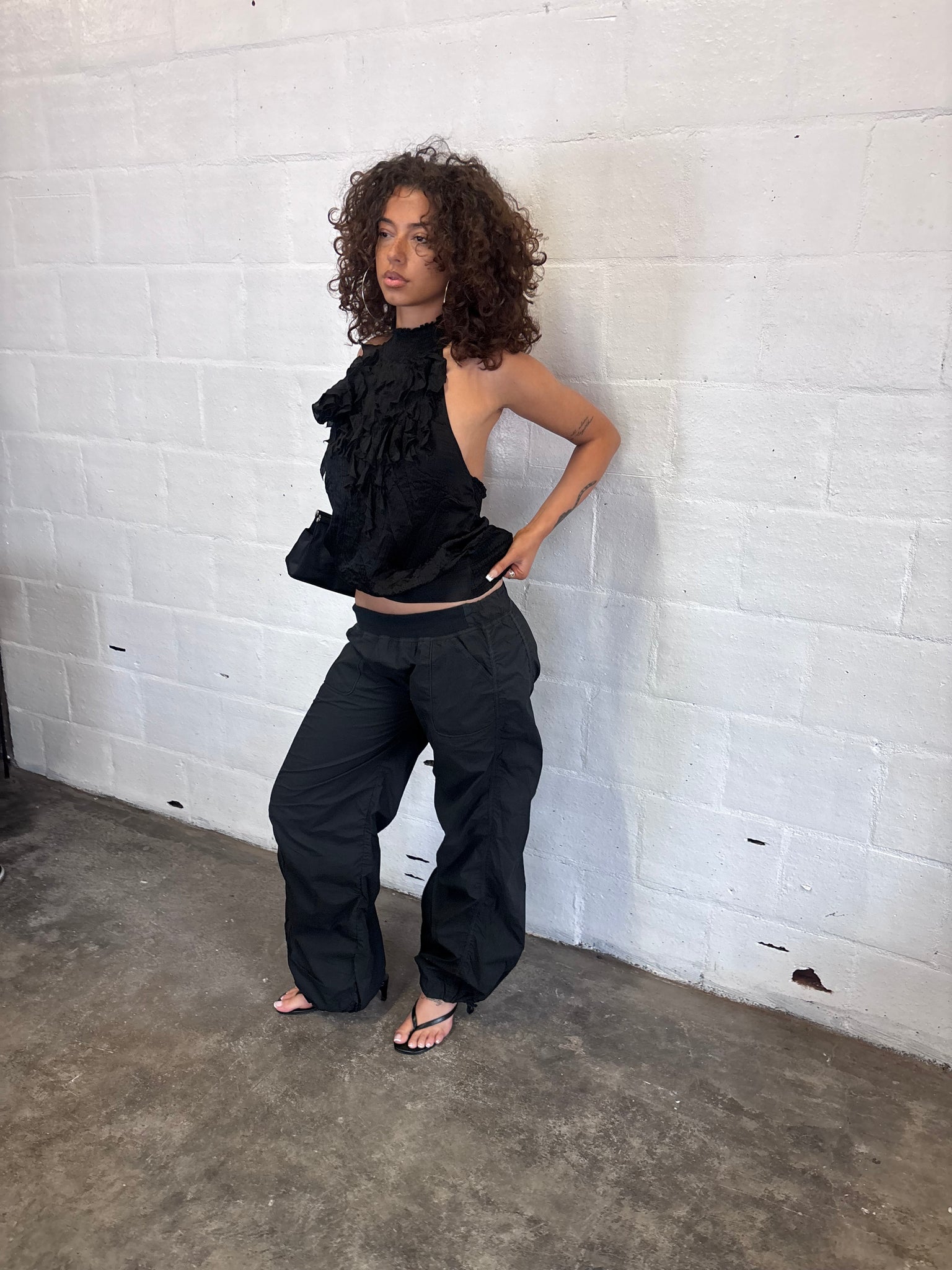Wide leg Trousers
