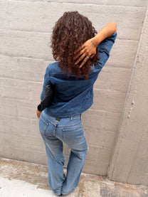 G star denim shirt
