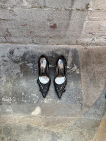 Buckle Pointed Heel