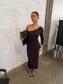 Asymmetric Maxi Dress