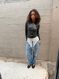Deisel Distressed Baggy Jeans