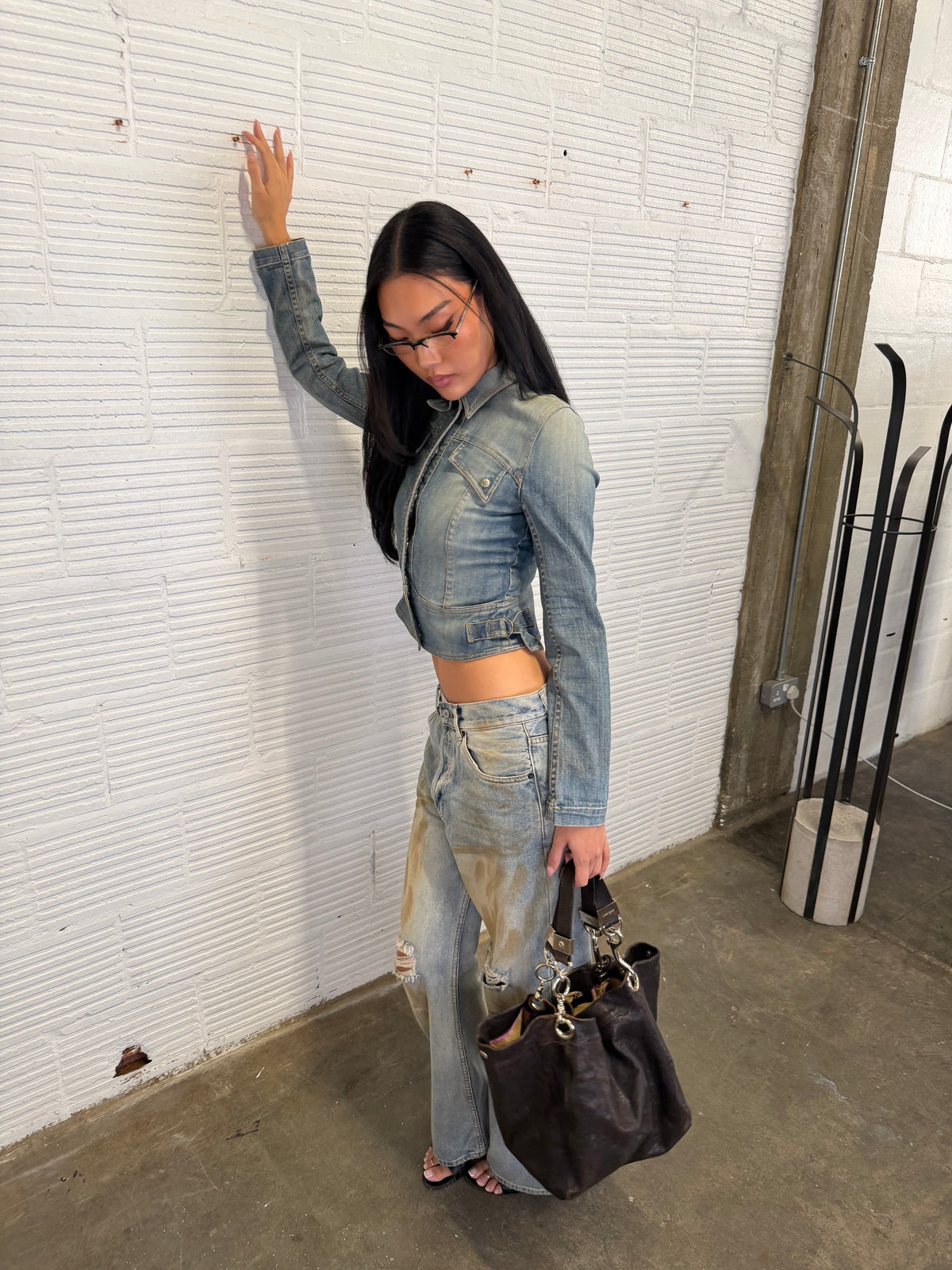 Denim Corset Jacket