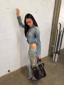 Denim Corset Jacket