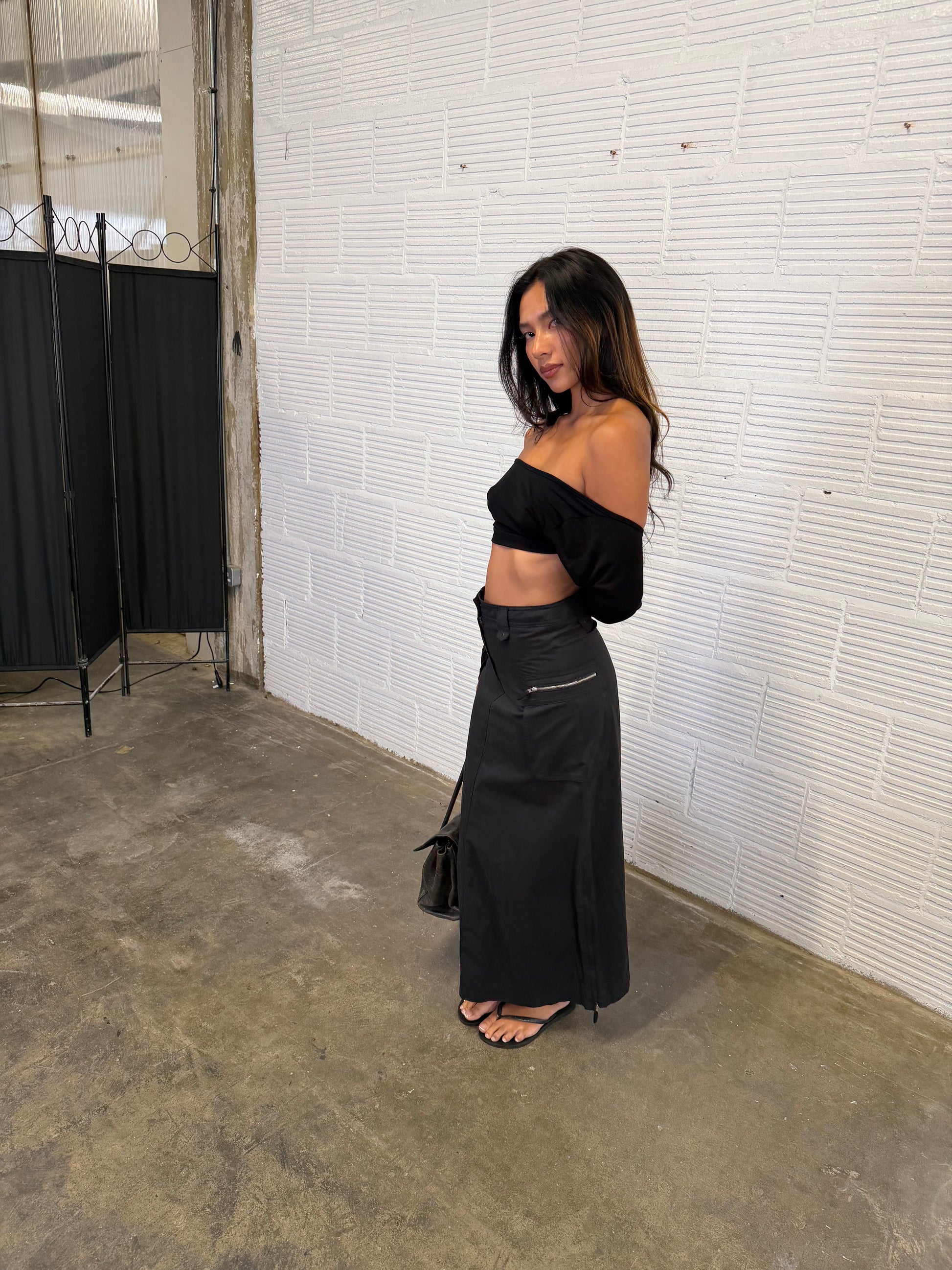 Cargo Maxi Skirt
