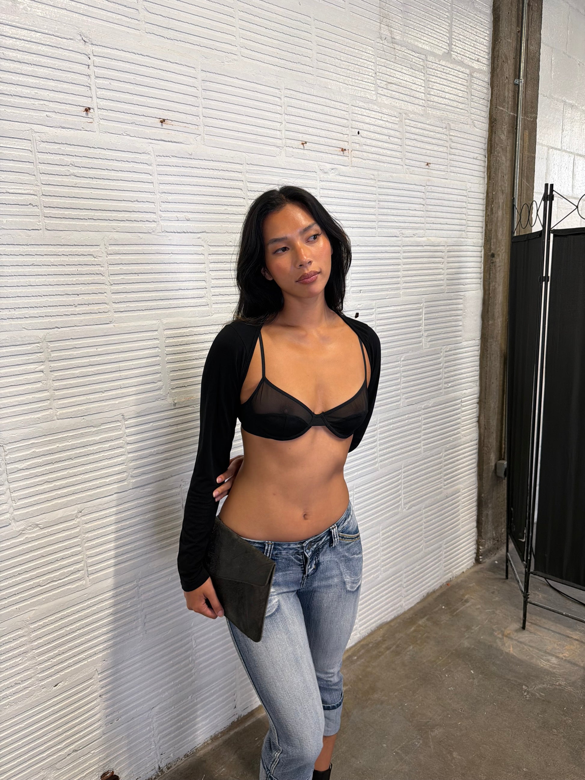 Cropped bolero