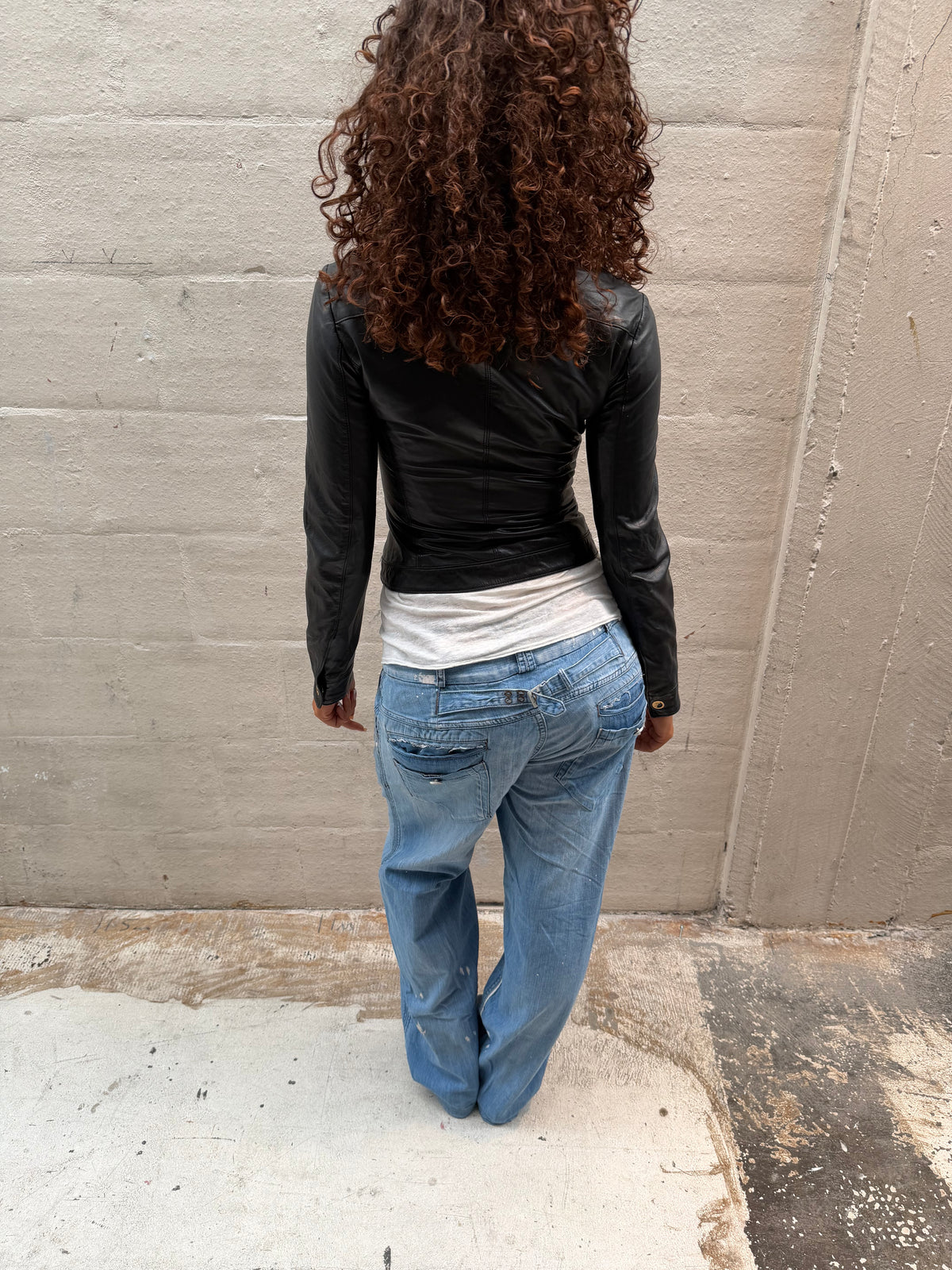 Deisel Distressed Baggy Jeans
