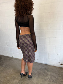 Plaid Skirt