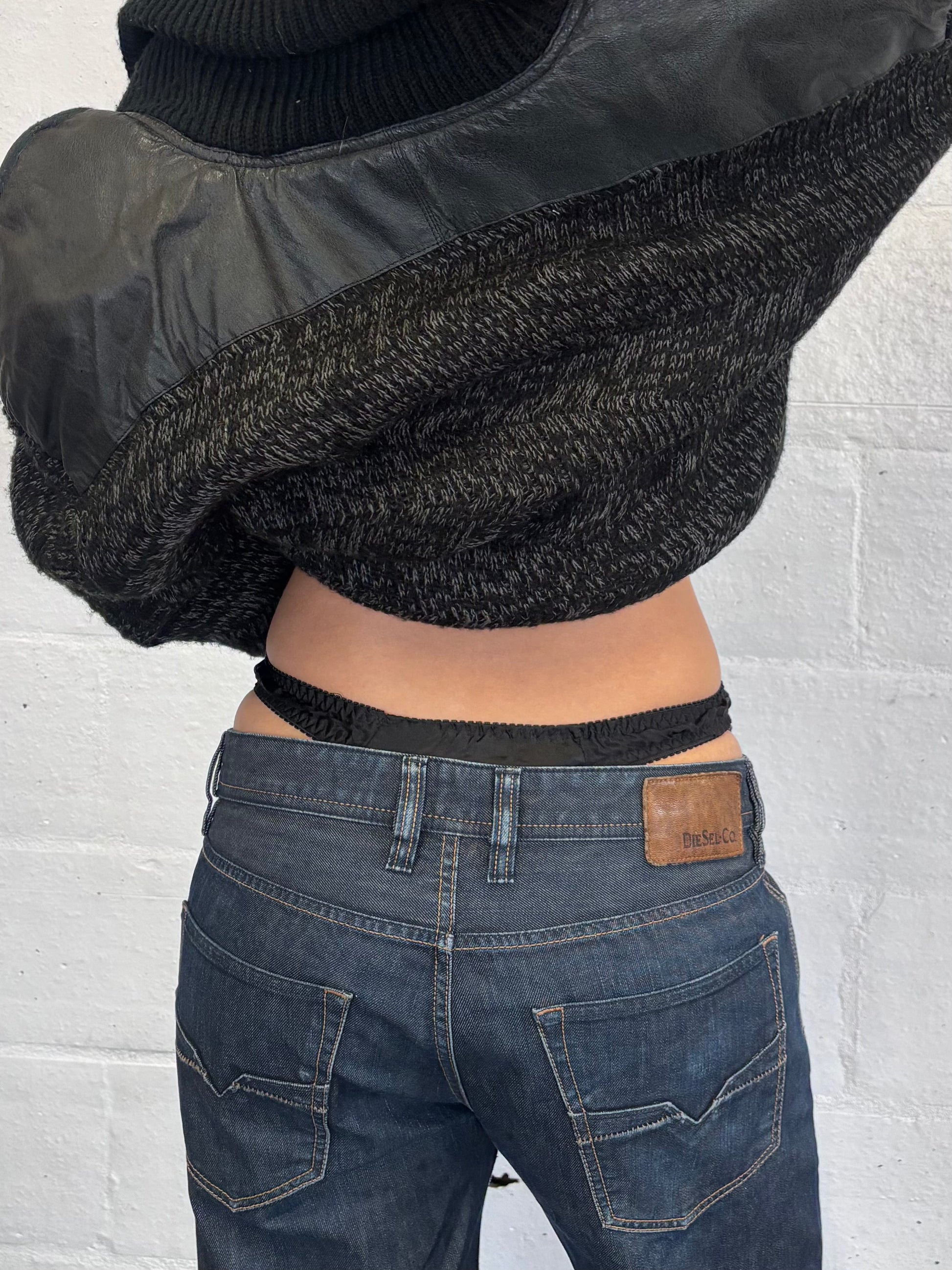 Knit Bomber Jacket