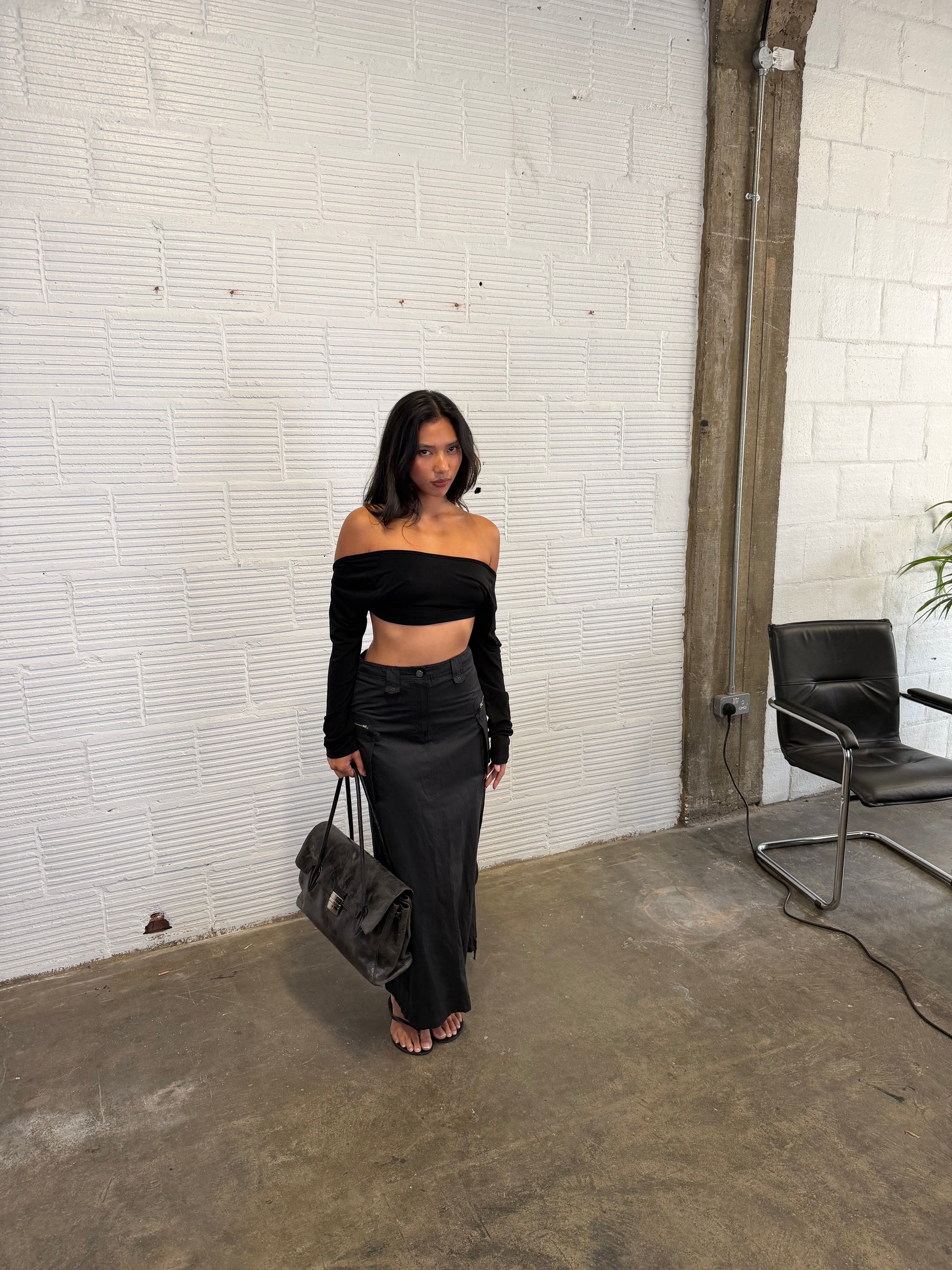 Cargo Maxi Skirt