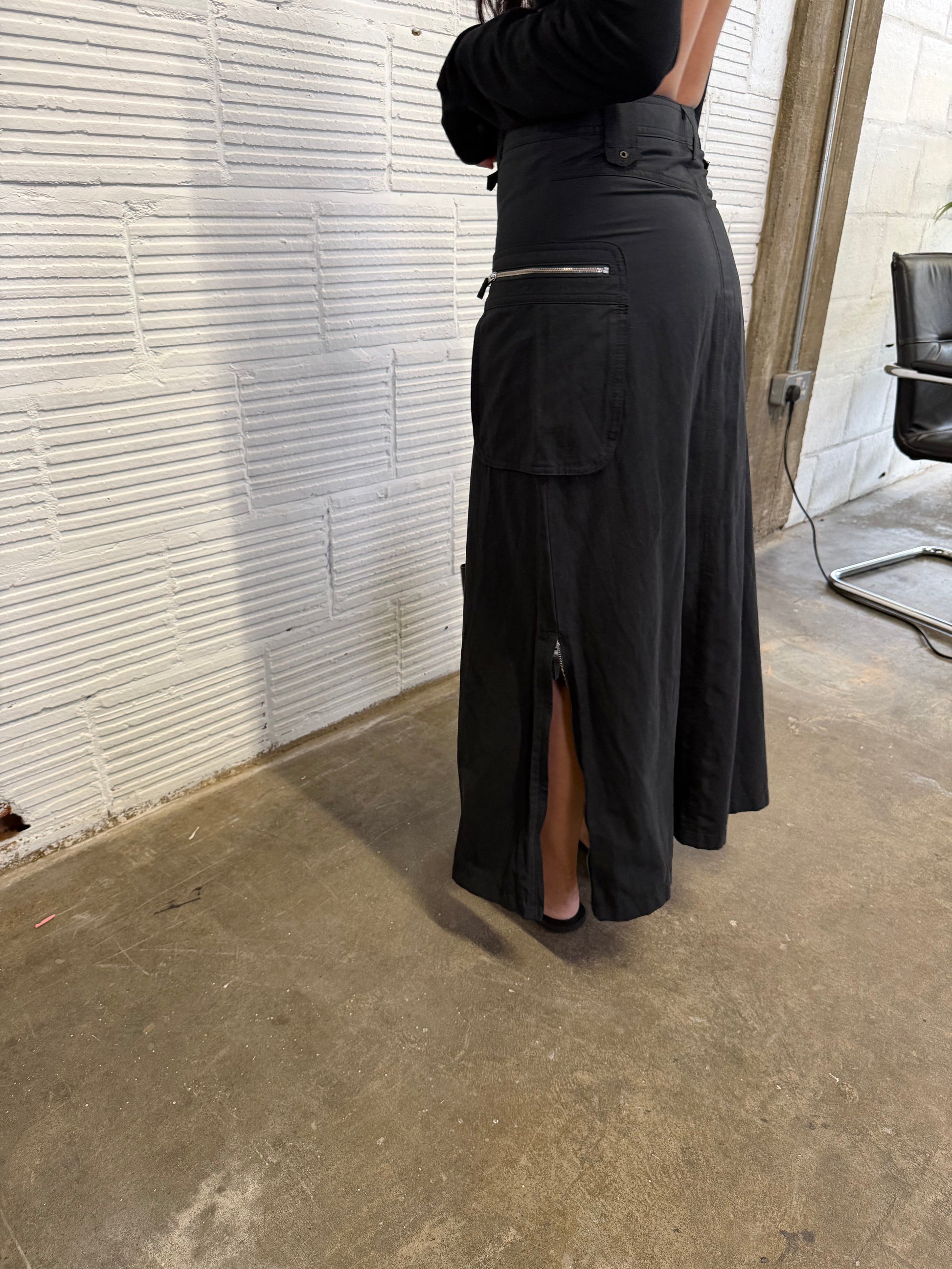 Cargo Maxi Skirt