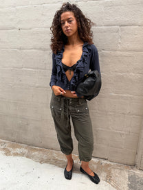Benneton Frilly Cardigan