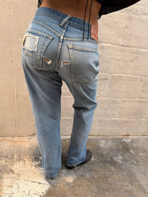 Evisu Distressed Jeans